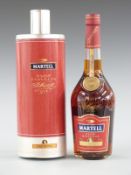 Martell V.S.O.P Medaillon Fine Cognac, 700ml, 40% vol, in original metal presentation tube.