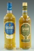 Two bottles of Grant's Scotch whisky comprising Grant's Sherry Cask Reserve Scotch Whisky, 700ml,