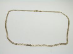 A 9ct gold necklace, 5.5g