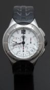 EBEL Type E gentleman's automatic chronograph wristwatch ref. E9137C51 with date aperture, lume