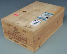 Case of twelve bottles of Chateau Chasse Spleen Moulis Cru Exceptionnel 1990 red wine, 750ml, 12.