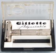 1960s Gillette Adjustable razor in original box