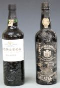 Two bottles of port, vintage Delaforce Sons & Co. and Fonseca 20 year old, 750ml, 20% vol.