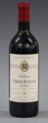 Case of twelve bottles of Chateau Terre Rouge Medoc 1986 red wine, 750ml, 12.5% vol, in original