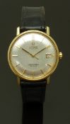 Omega Seamaster De Ville gentleman's automatic wristwatch with date aperture, two-tone hands and