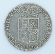 William and Mary 1689 half crown