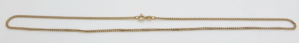 A 9ct gold chain/ necklace, 6.1g