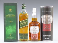 Johnnie Walker Green Label 15 year old Blended Malt Scotch Whisky, 700ml, 43% vol, in original box