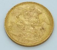 Victoria 1901 gold full sovereign
