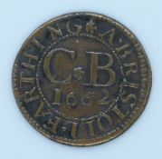 1662 Bristol farthing