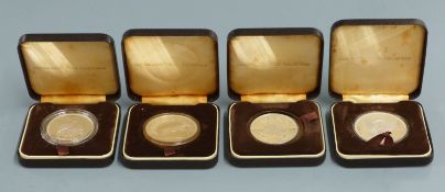 Royal Mint Conservation Coin Collection silver proof coins comprising two Democratic Republic of