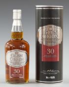 Glen Orrin Special Reserve, aged 30 years, Blended Scotch Whisky, 700ml, 40% vol, in original tube.
