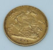 Edward VII 1902 gold half sovereign