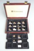 Westminster Coins cased collection of sixteen Roman coins, with certificates