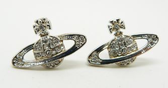 A pair of Vivienne Westwood earrings in original box