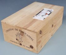 Case of twelve Chateauneuf de Pape Chateau de Beaucastel 1993 red wine, 750ml, 13.5% vol, in