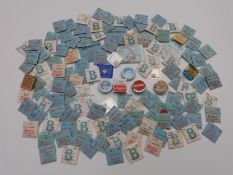 A collection of Bulova watch parts, all in original packaging.