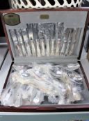 A canteen of Viners cutlery