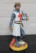 A Royal Doulton china figurine : Richard The Lionheart, HN 3675, height 24 cm.