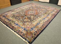 A Persian Kashan carpet,