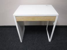 A contemporary computer desk