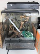 A reptile vivarium