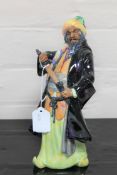 A Royal Doulton china figurine : Blue Beard, HN 2105, height 26 cm.
