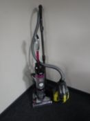 A box containing Vax Air Lift Pet Max upright vacuum together with a Samsung cylinder vacuum