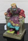 A Royal Doulton china figurine : The Old King, HN 2134, height 26 cm.