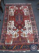 An Afshar Rug, South East Iran, 221cm,