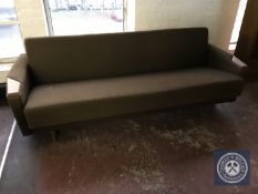 A mid twentieth century Danish bed settee