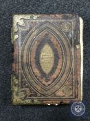 A basket of four hand coloured etchings, assorted pictures, set of Player's cigarette cards,