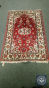 A Persian Sarough rug,