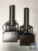 Two vintage Accoson blood pressure cuffs
