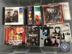 Two plastic crates of assorted CD's