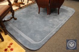 A hand tufted contemporary rug,