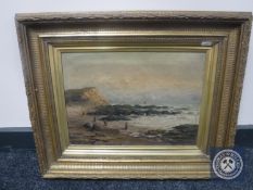 H L Robinson (late 19th/20th century) Coastal scene,