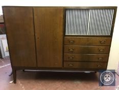 A Danish teak sideboard