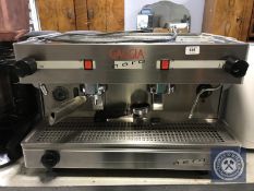 A Gaggia Nera commercial coffee machine