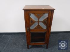 A Victorian mahogany music cabinet