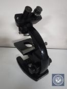 A Cooke & Simms metallurgical microscope