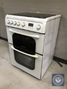 A Hotpoint gas cooker