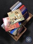 Two boxes of LP's and LP boxed sets,