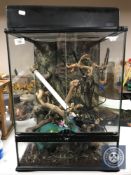 A reptile vivarium