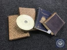 Four antiquarian books to include; Hearts of Oak, two volumes Schillers Complete Works with plates,