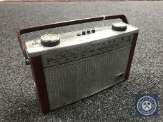 An HMV portable transistor.