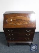 An early twentieth century mahogany writing bureau