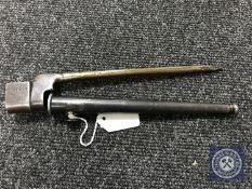 A WWII spike bayonet No.