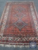 A Khamseh rug, South West Iran,