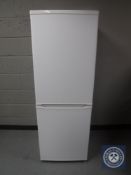 An upright fridge freezer